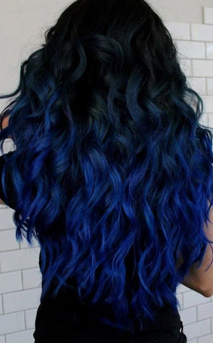 Blue hair