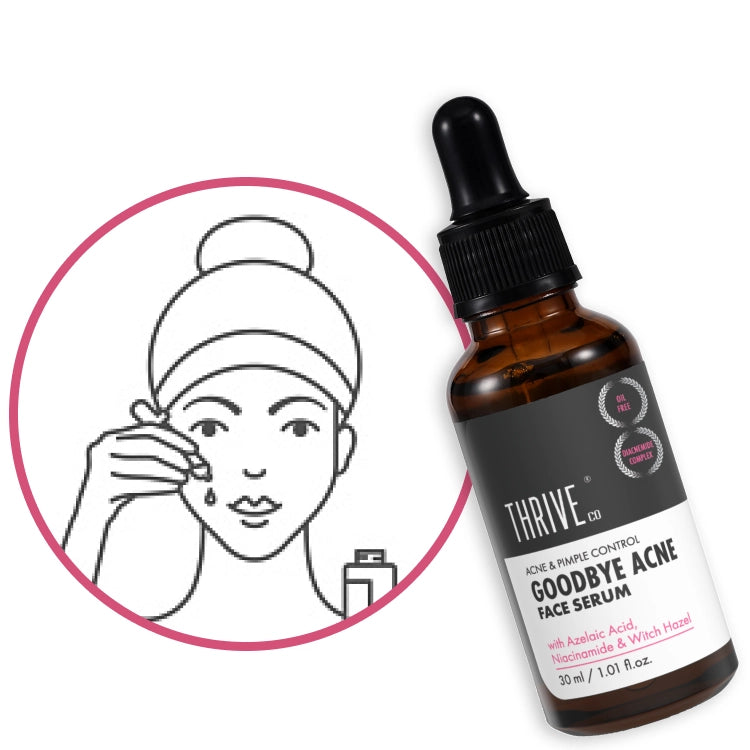 How to use ThriveCo Goodbye Acne Face Serum