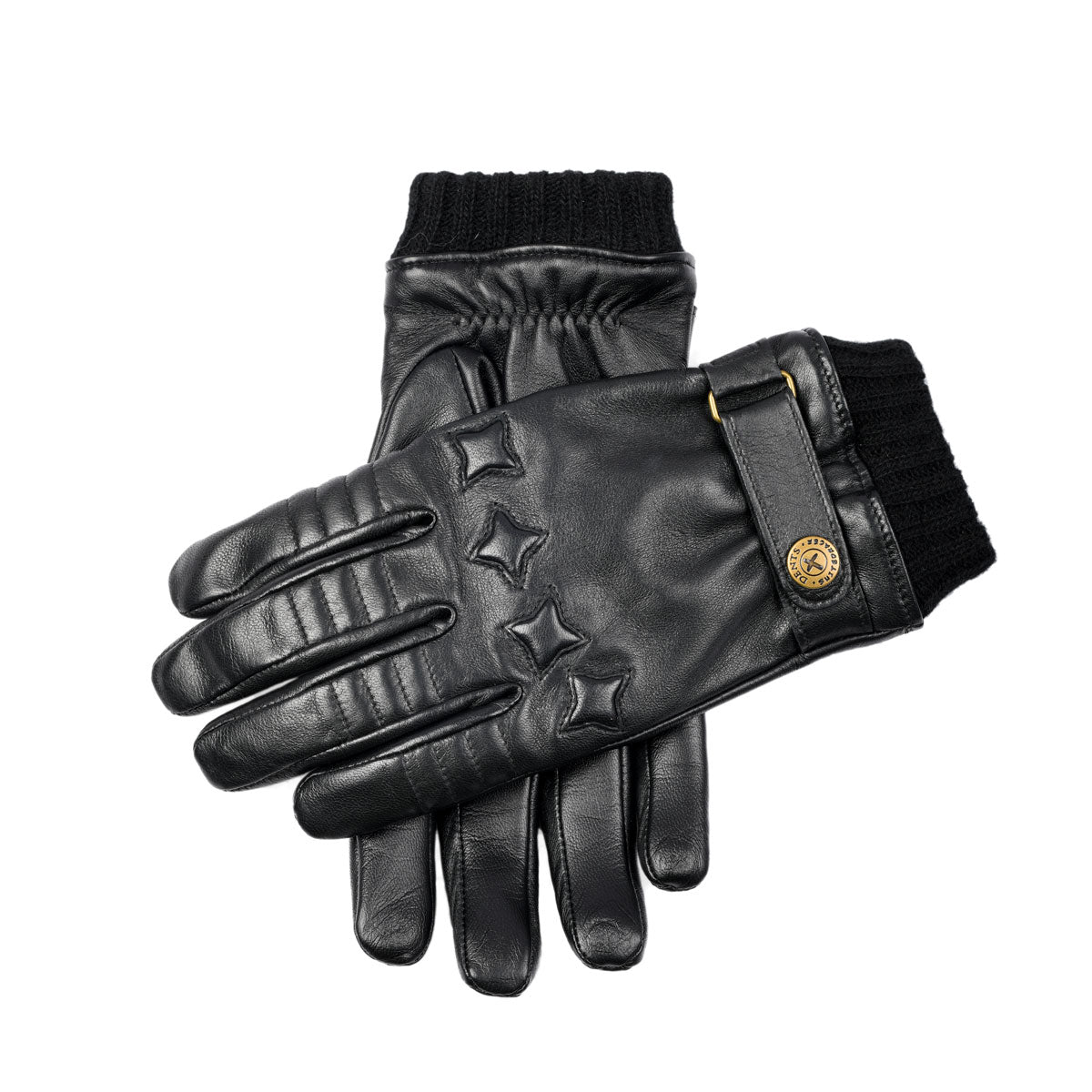 The Suited Racer x Dents Cashmere-Lined Touchscreen Leather Driving Gloves