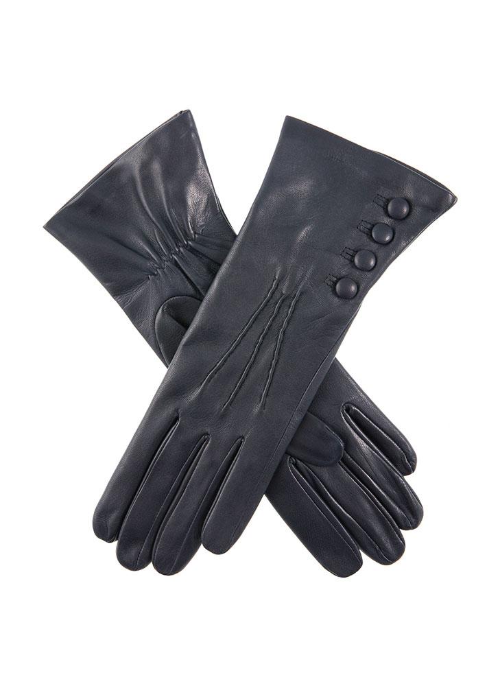 Women's Silk Lined Leather Gloves | Dents