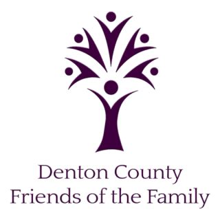 Denton County Friends of the Family logo