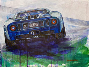 "California GT" 30x40" Orignal on Canvas
