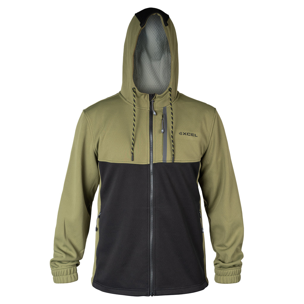 mens-drylock-hooded-water-repellant-bonded-fleece