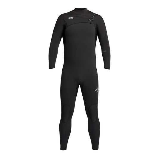 Xcel | Men's Free Diver 2-Piece Set Hooded Full Wetsuit 3mm | Blue Camo / S