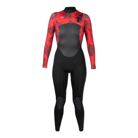 XCEL WETSUITS / LAVACORE Xcel AXIS L/S FZ 1.5/1mm - Chaqueta de neopreno  mujer graphite/tinfoil - Private Sport Shop