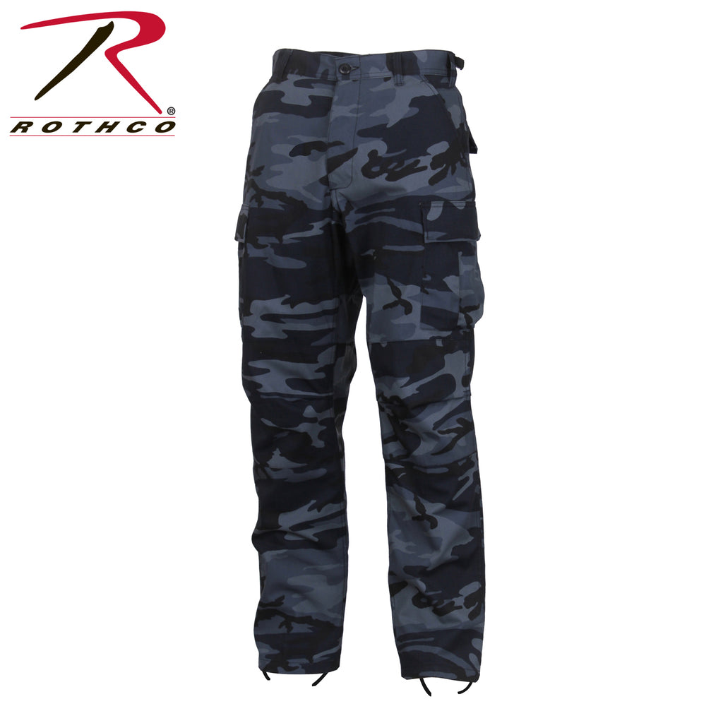 blue army cargo pants