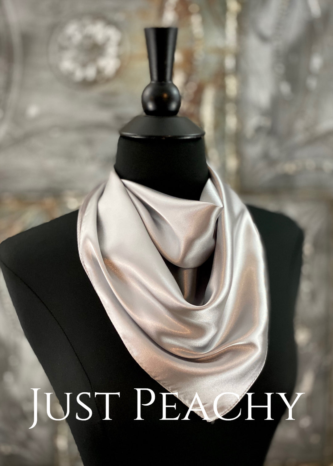 Solid White Neck Scarf