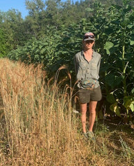grower cacia huff, feral farm, heritage grains project 2022