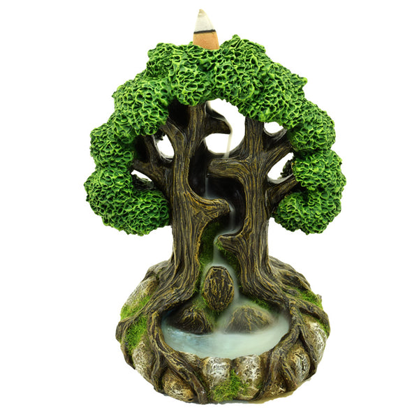 Backflow Incense Burner - Waterfall Tree BACK54-0