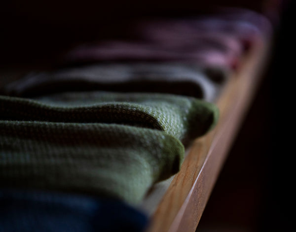 wool cashmere socks, made in the USA | lisa b.