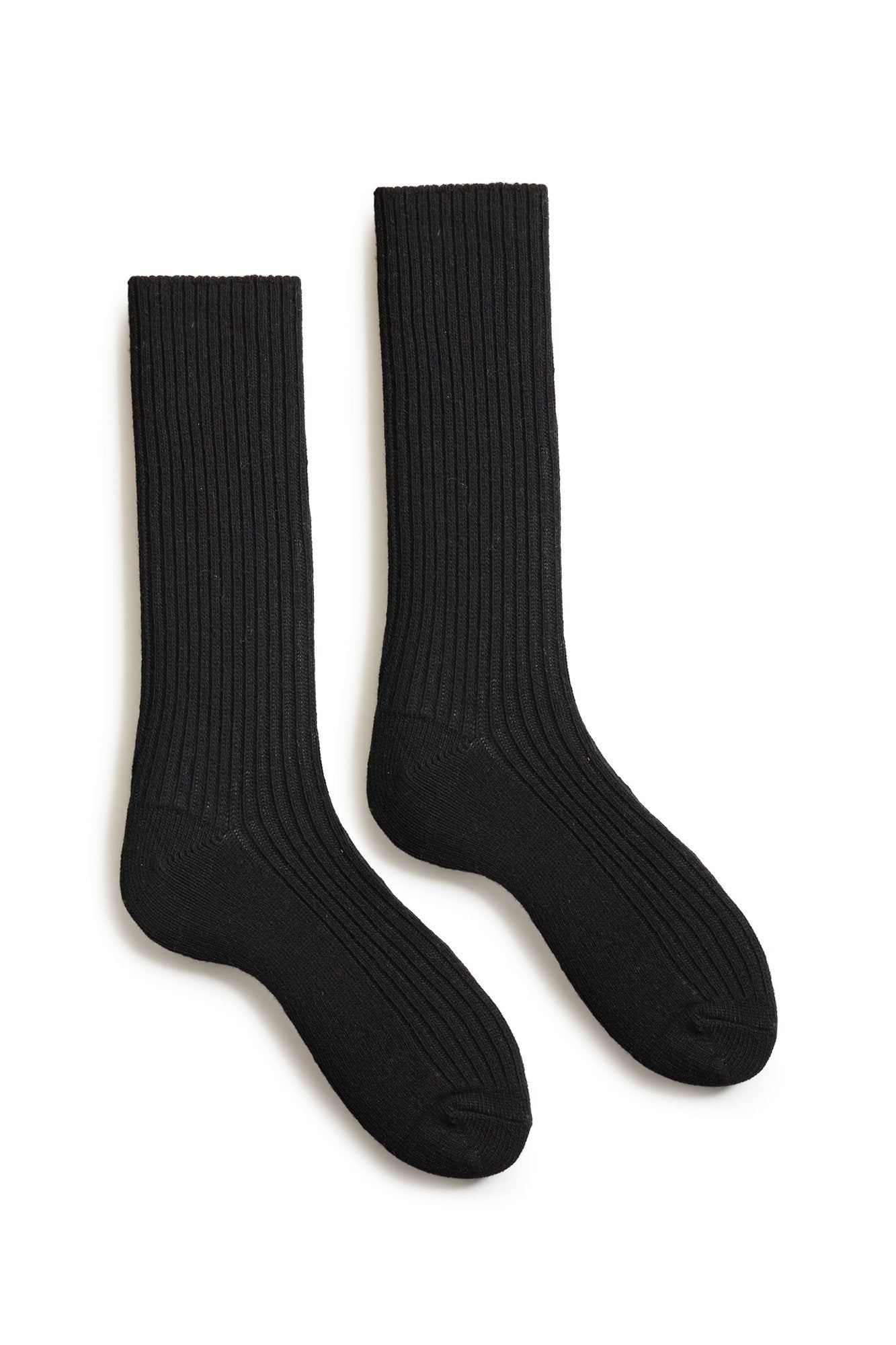 women's classic dot wool cashmere crew socks | lisa b.