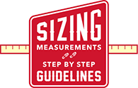 Sizing Measurements and Step by Step Guidelines