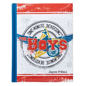 One Minute Devotions for Boys Padded Hardcover - Caldwell Gifts