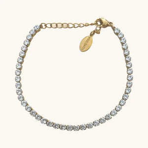 Gold Shimmer Tennis Bracelet-Waterproof - Caldwell Gifts