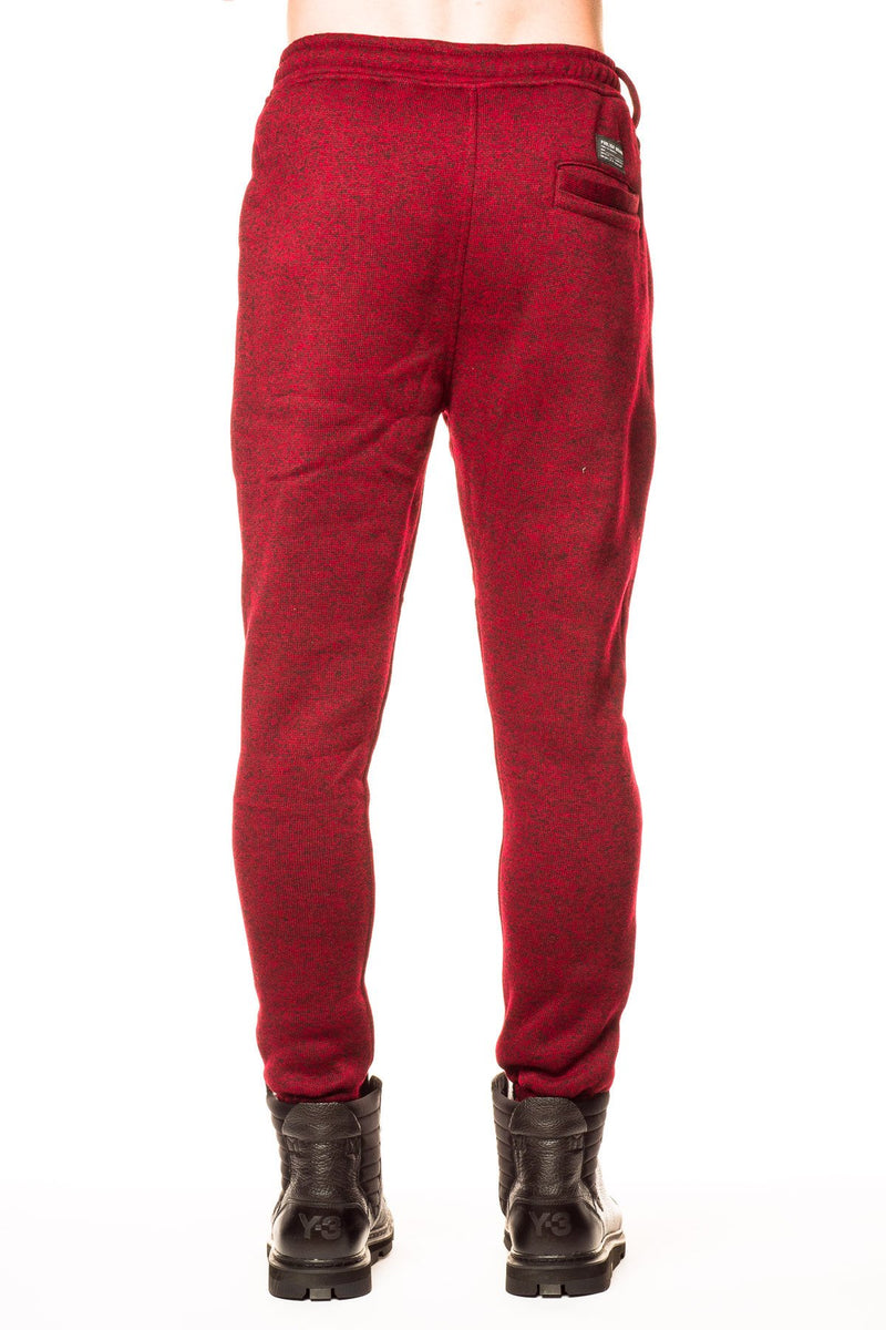 maroon jogger pants