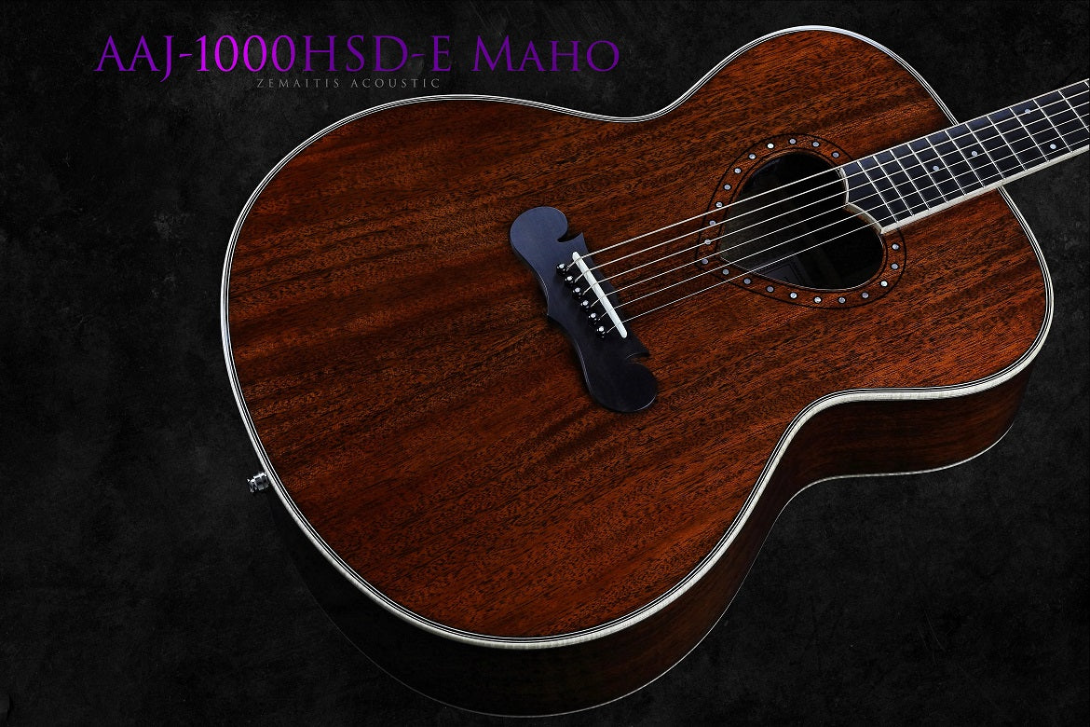 AAJ-1000HSD-E MAHO – Zemaitis Guitar Company