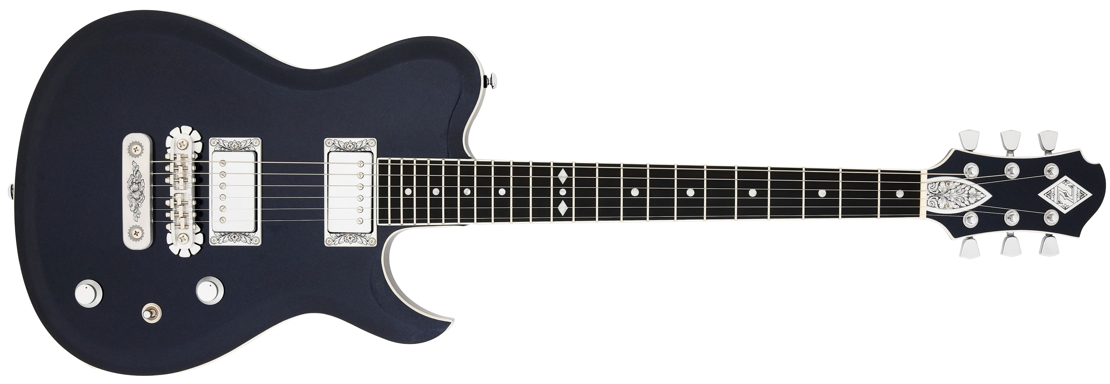 Zemaitis SCW22 Dark Metallic Blue – Zemaitis Guitar Company