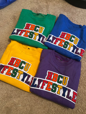 Green Crewneck - HBCULYFESTYLE