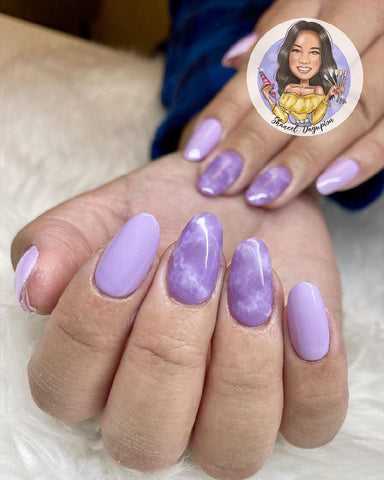 watermark with a logo for a nail tech