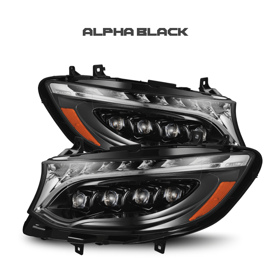 Open Box Alpha Black Sprinter NOVA-Series LED Projector Headlights [AlphaRex]- Open Box #1