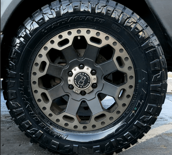 Black Rhino Warlord Wheel | Owl Vans Gear Carriers for Sprinters