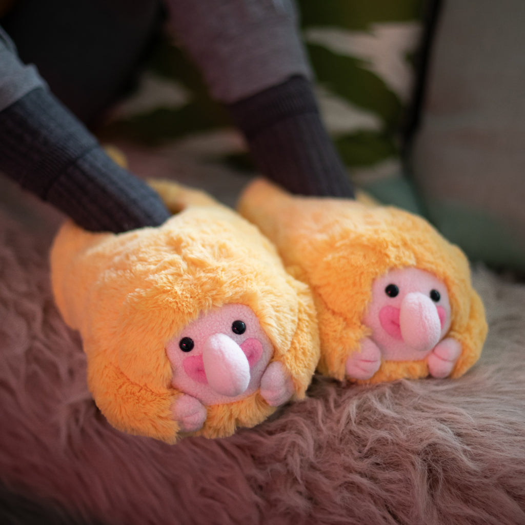 monkey slippers for adults