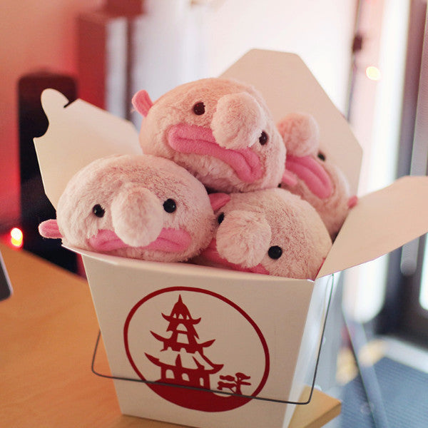 stuffed animal blobfish