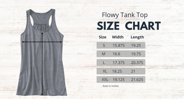 Flowy Tank Top Sizing