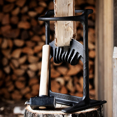 Kindling Cracker great for splitting wood without an axe