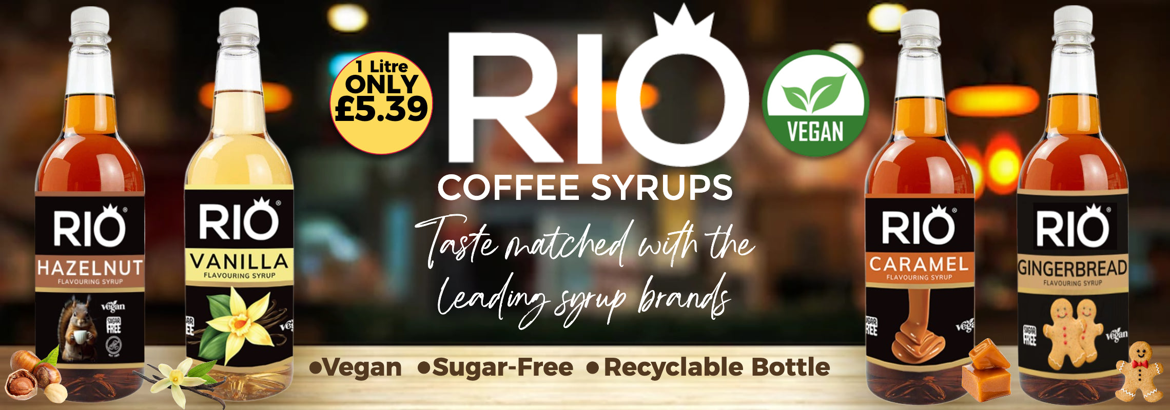 Rio Syrup Range | Discount Coffee