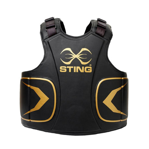 RIVAL RBP ONE COACHES BODY PROTECTOR GOLD/BLACK – Champs Bxing ltd