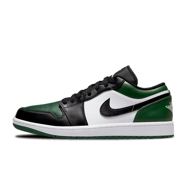 air jordans green and black