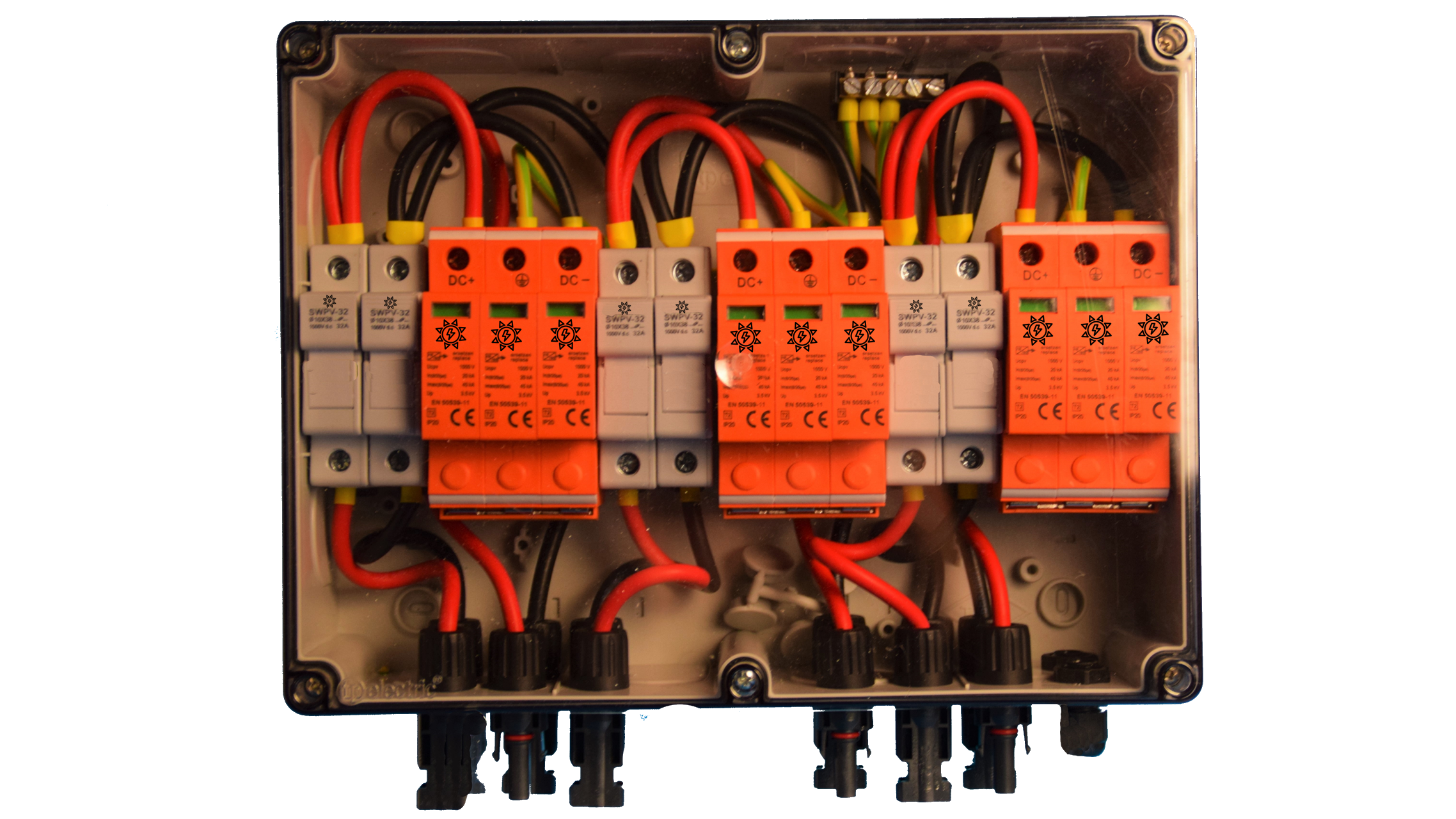 Paket] CEE Adapter Starkstrom 32A auf 16A mit C16A 3-poliger