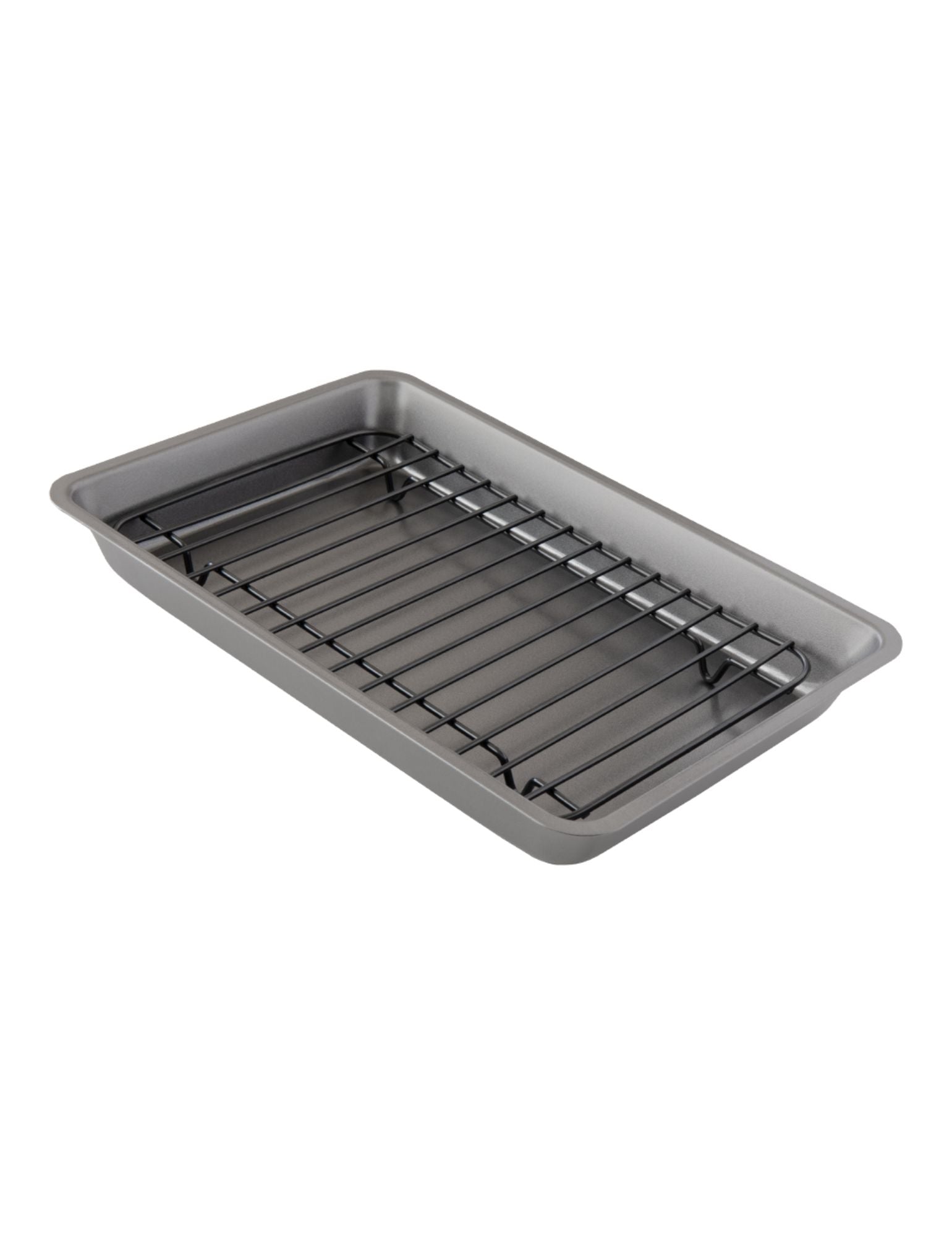 Large Stainless Steel Roasting Tray Oven Pan Dish Baking Roaster Tin Grill  Rack