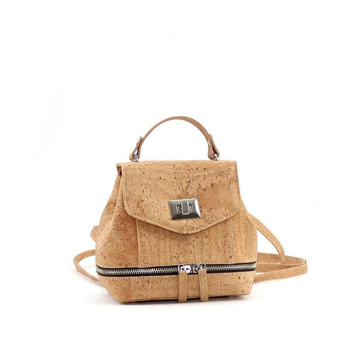 natural cork vegan backpack with straps new arrivals, made in