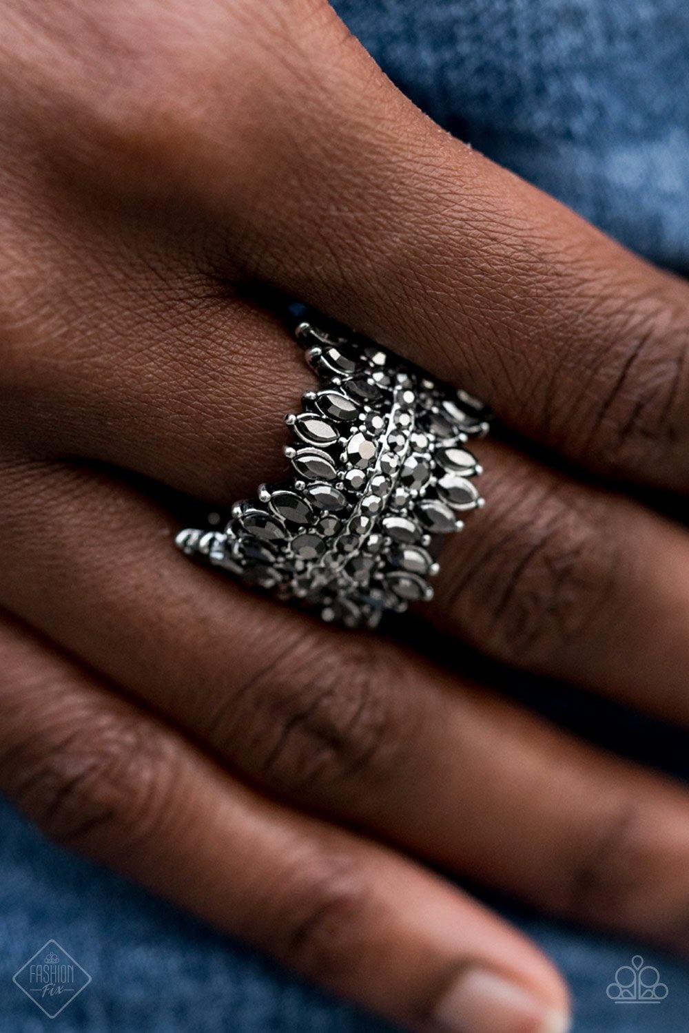 Paparazzi Cosmic Confetti - Silver Ring October 2020 Fashion Fix