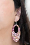 Paparazzi Rainbow Springs - Multi Acrylic Earring - The Jewelry Box Collection 