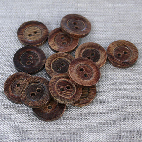 Wooden Buttons Made in the USA for sewing and crafts | HoneyBeGood