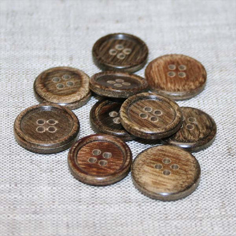 Wooden Buttons Made in the USA for sewing and crafts | HoneyBeGood