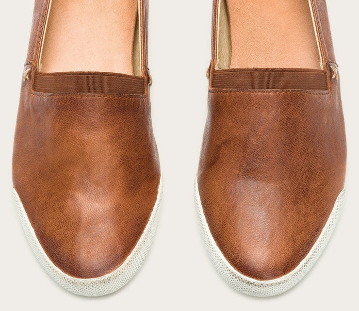 frye melanie slip on cognac