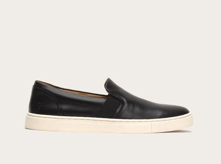 frye ivy slip on black