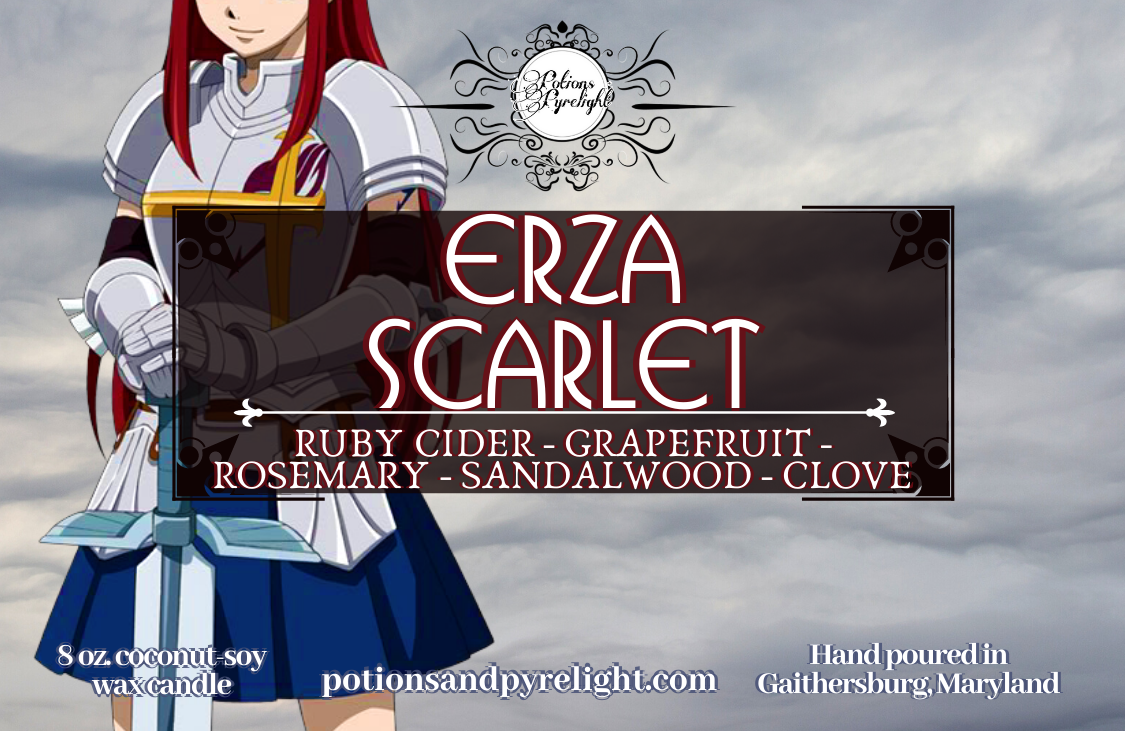 Fairy Tail - Erza Scarlet - Potions & Pyrelight