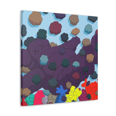 KAWS 'Silent City' Canvas