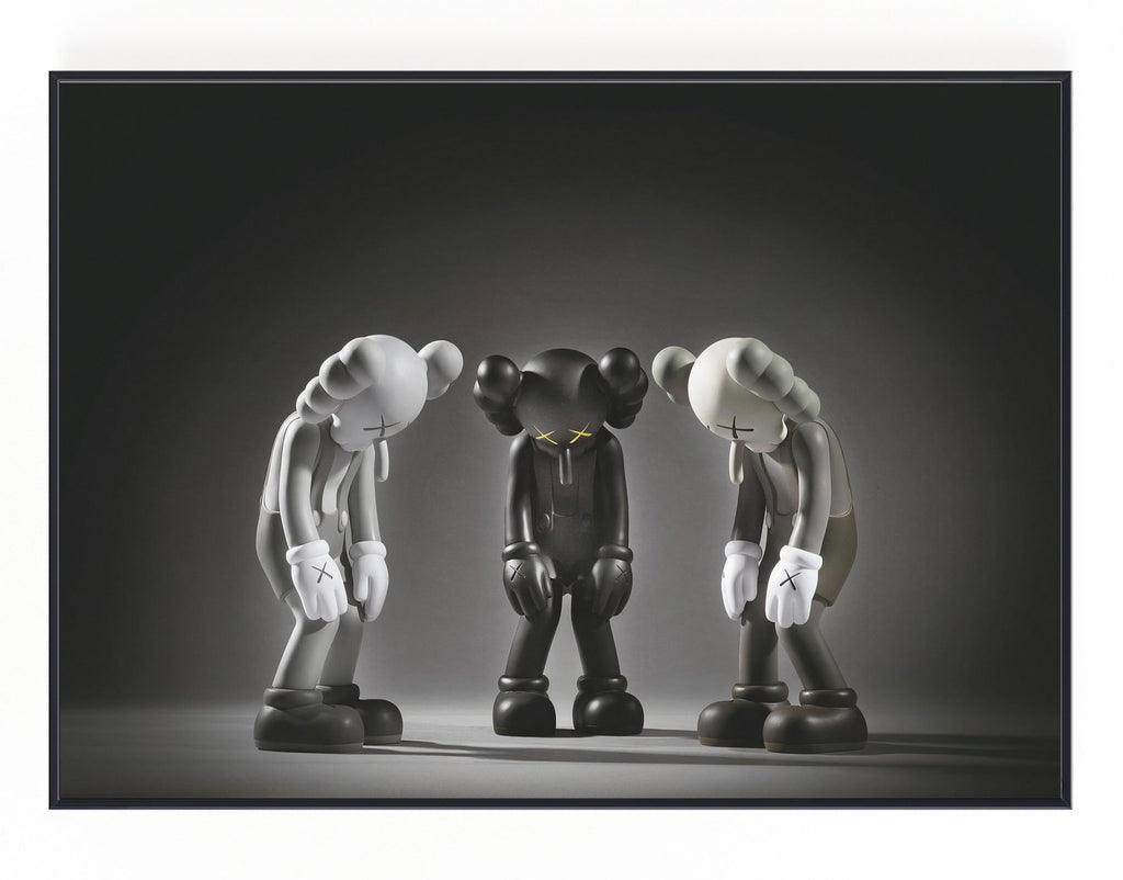 KAWS Small Lie x 3 Wall Art – Hyped Art