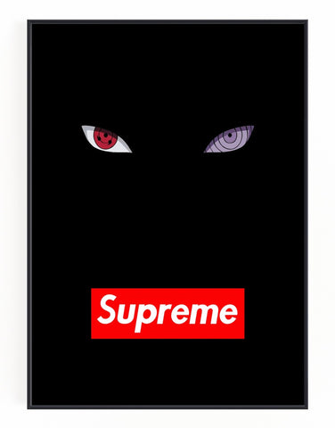 Naruto x supreme Louis Vuitton Sticker