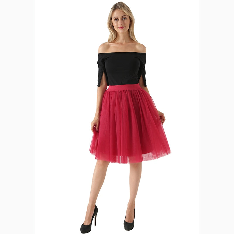 layered skirt 5x