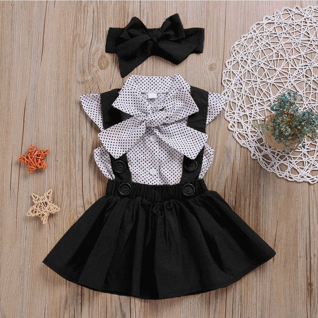 button down suspender skirt