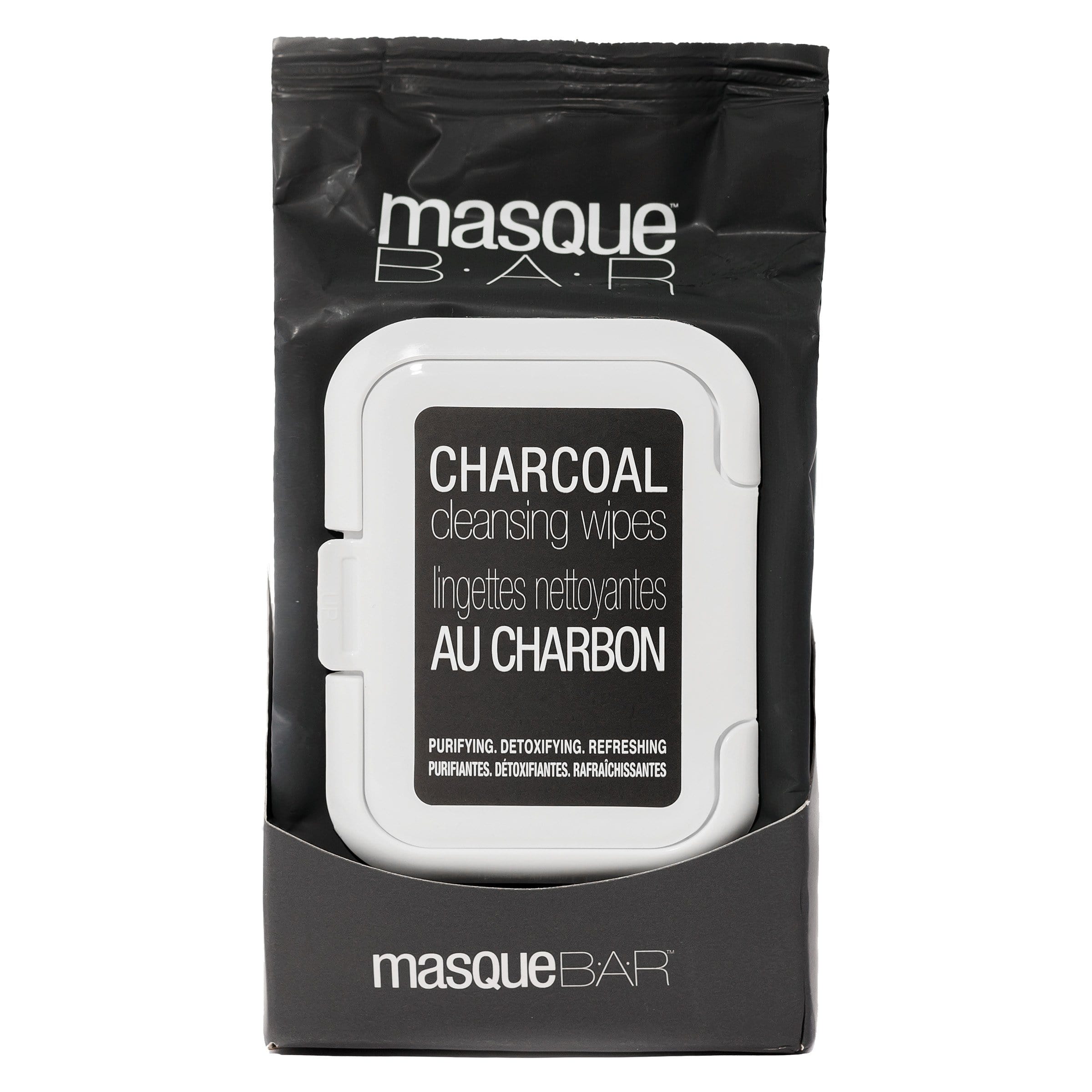 Cleansing Charcoal Face Wipes | masque BAR