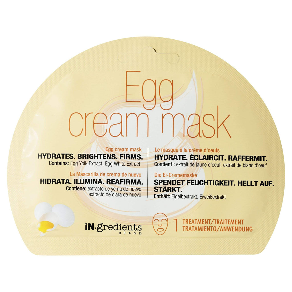 IN.gredients Moisturizing Egg Cream Mask  masque BAR