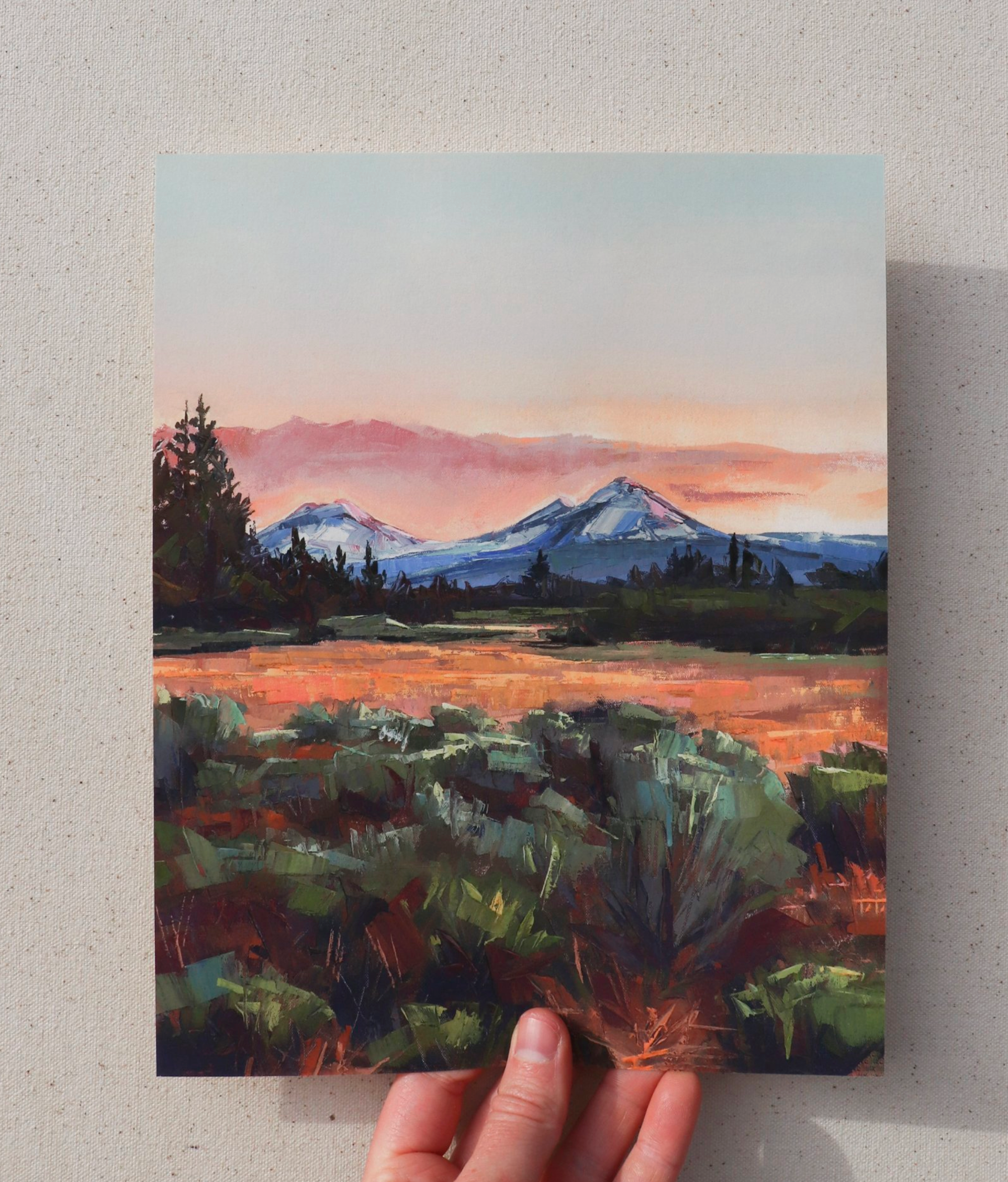 Homecoming Print | Three Sisters, OR